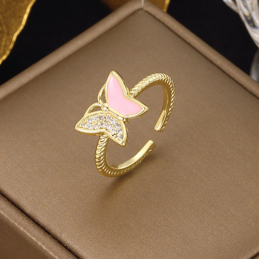 Finger Ring With Butterfly,Only Self-pickup Is Supported, And The Displayed Prices Are All Self-pickup Prices