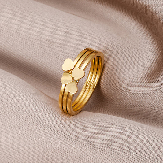 Finger Ring With Four-leaf Clover ,Inner Circumference 5.6cm,Only Self-pickup Is Supported, And The Displayed Prices Are All Self-pickup Prices